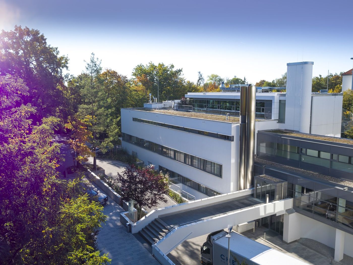 Urologische Klinik München-Planegg — Außenansicht des Klinikgebäudes